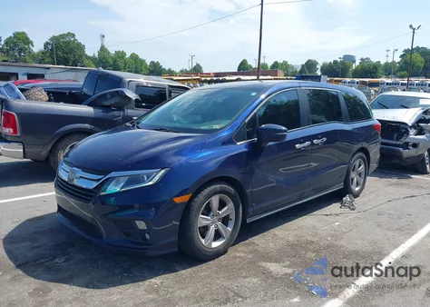 2020 Honda Odyssey Ex из США, поврежденный, VIN 5FNRL6H5XLB004869